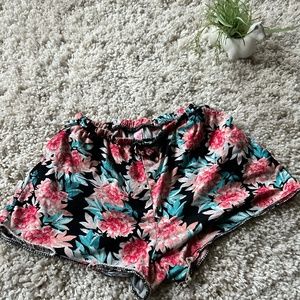 First Kiss floral soft stretchband vintage y2k high waisted comfy boy sh…
